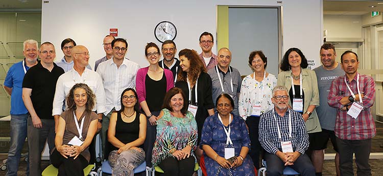 Most of the Executive Council at the Guelph Congress, 2018.