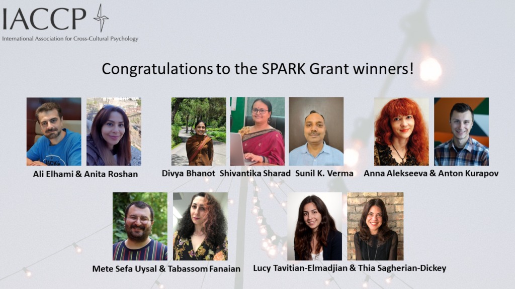 Spark GRANT winners 2023
